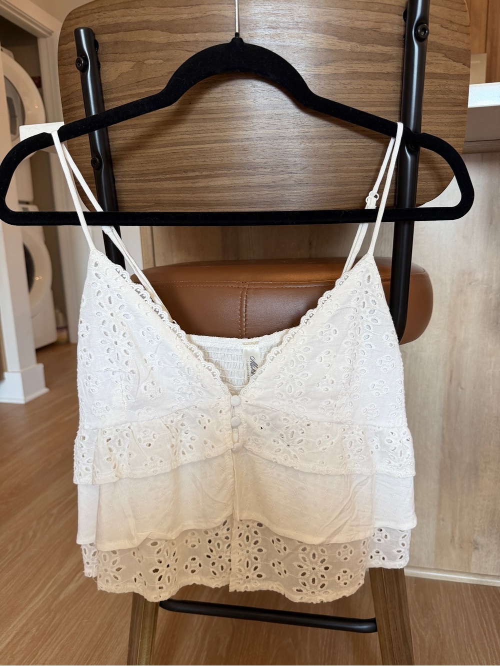 Mahina White Camisole Top